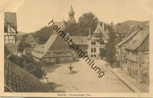 Goslar - Frankenberger Plan - Verlag Zedler & Vogel Darmstadt