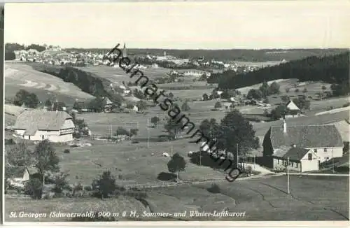 St. Georgen - Foto-Ansichtskarte - Verlag Photografie Schultheiss St. Georgen