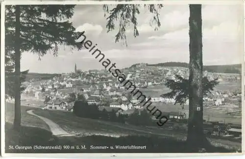 St. Georgen - Foto-Ansichtskarte - Verlag Photografie Schultheiss St. Georgen