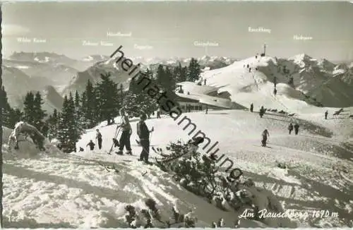 Am Rauschberg - Foto-Ansichtskarte - Verlag Foto Kaesberg Ruhpolding