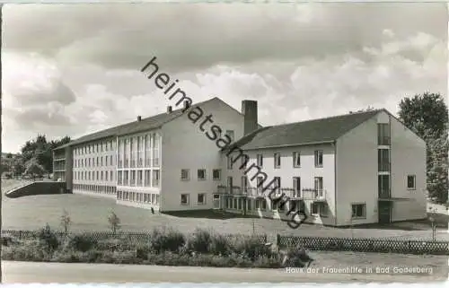 Haus der Frauenhilfe in Bad Godesberg - Foto-Ansichtskarte - Verlag F. G. Zeitz KG Königssee