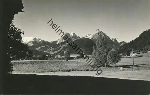 Schönried - Foto-AK - Verlag W. Germann Schönried - Rückseite beschrieben