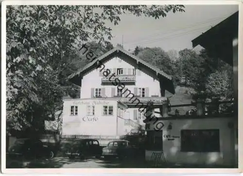 Gästehaus Cafe Hubertus - St. Quirin am Tegernsee - Foto-Ansichtskarte