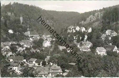 Bad Berneck - Foto-Ansichtskarte - Oberfränkischer Ansichtskartenverlag Bayreuth