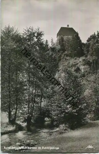 Ruine Stein bei Bad Berneck - Foto-Ansichtskarte - Verlag Foto-Kohlbauer Pfronten