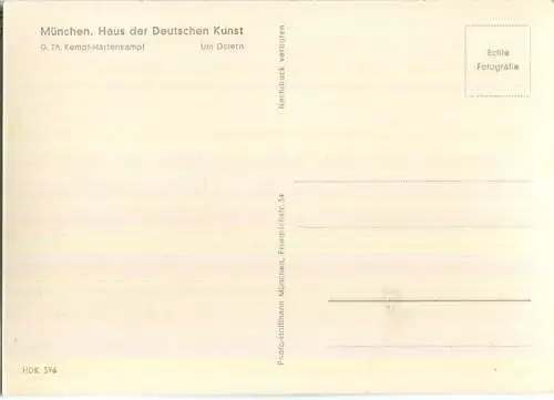 HDK396 - Um Ostern - G. Th. Kempf-Hartenkampf - Verlag Photo-Hoffmann München