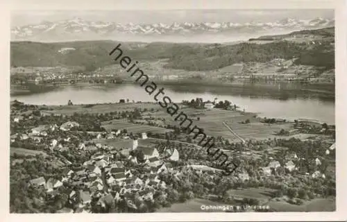 Öhningen am Untersee - Foto-AK - Strähle Luftbild - Verlag A. Weber Stuttgart