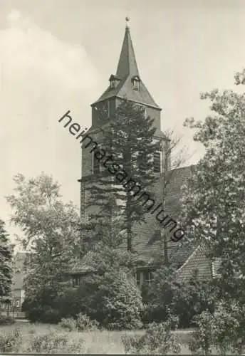 Berlin-Wilhelmshagen - Kirche - Foto-AK Grossformat - Verlag H. Sander Berlin - Rückseite beschrieben