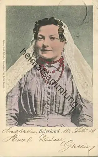 Beierland - Niederlande - Editeur J. H. Schäfer Amsterdam gel. 1901