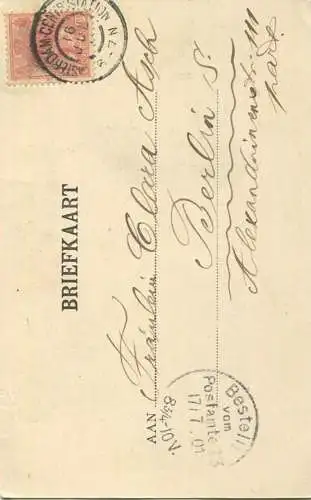 Beierland - Niederlande - Editeur J. H. Schäfer Amsterdam gel. 1901