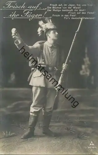 Frisch auf ihr Jäger! - PN Nr. 3270-1 gel. 1917
