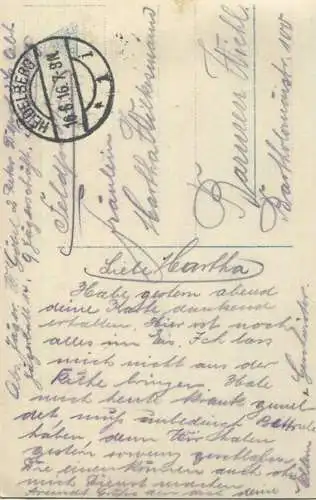 Frisch auf ihr Jäger! - PN Nr. 3270-3 gel. 1916