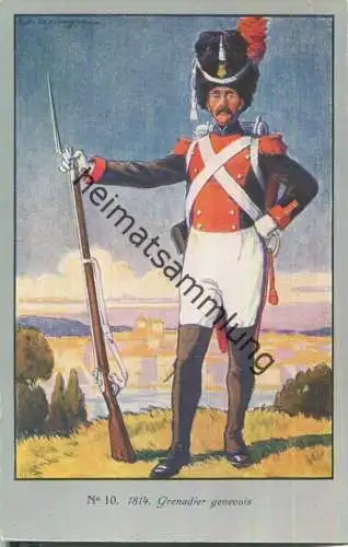 Geneve 1er juin 1814 - Grenadier genevois