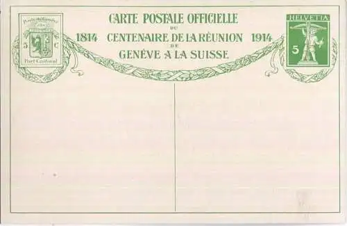 Geneve 1er juin 1814 - Le syndic de la garde