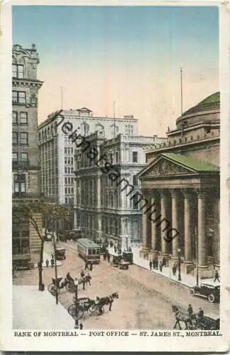 Montreal - Bank - Post Office