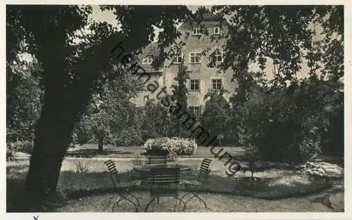 Wasserburg am Bodensee - Pension Schloss Wasserburg 1938 - Foto-AK - Verlag Gebr. Metz Tübingen