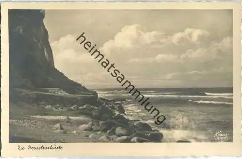 Kurische Nehrung - Bernsteinküste - Foto-Ansichtskarte - Verlag Fritz Krauskopf Königsberg