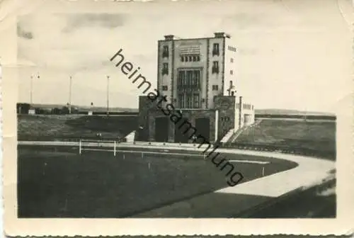 Karl-Marx-Stadt - Ernst-Thälmann Stadion - Foto-Handabzug - Verlag Köhler & Büsser Karl-Marx-Stadt 1953