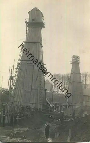 Oil - Öl - Förderturm - Foto-Ansichtskarte