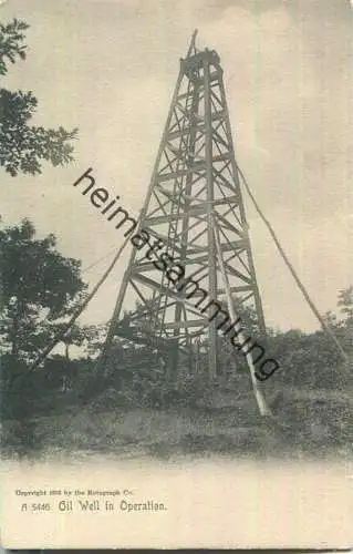 Oil Well in Operation