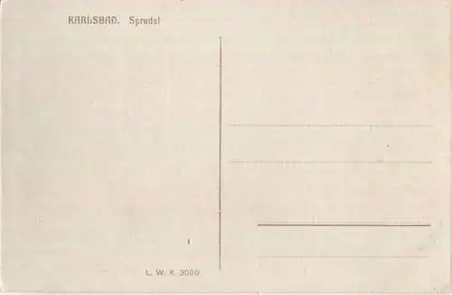 Karlsbad - Sprudel