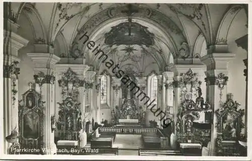 Viechtach - Pfarrkirche - Foto-AK - Verlag Georg Fritz Viechtach