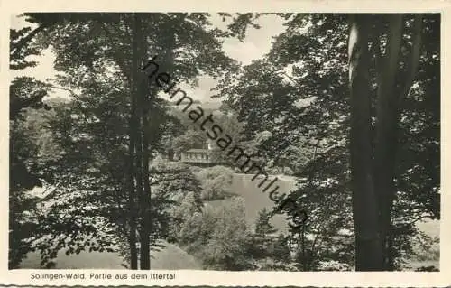Solingen-Wald - Ittertal - Foto-AK - Verlag Cramers Kunstanstalt Dortmund - gel. 1952