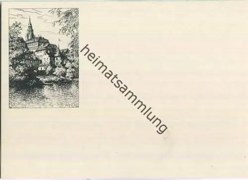 Tübingen - Hölderlinturm - Alte Aula - Verlag Gebr. Metz Tübingen