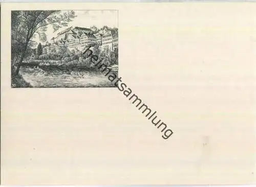 Tübingen - Neckar - Schloss - Verlag Gebr. Metz Tübingen
