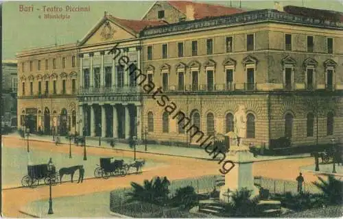 Bari - Teatro Piccini e Municipio