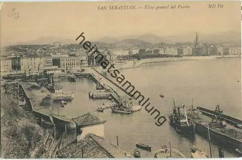 San Sebastian - Vista general del Puerto