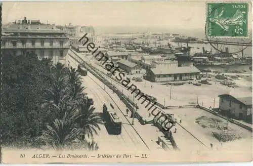 Alger - Les Boulevards - Interieur du Port