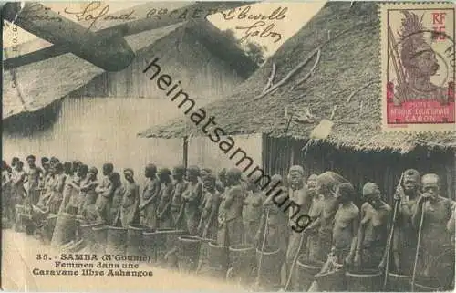 Gabun - N'Gounié - Samba - Caravane libre Ashango
