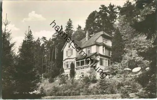 Bad Orb - Cafe Haselruhe Inhaber Heinz Stahr - Foto-Ansichtskarte - Aero-Bild-Verlag Fulda