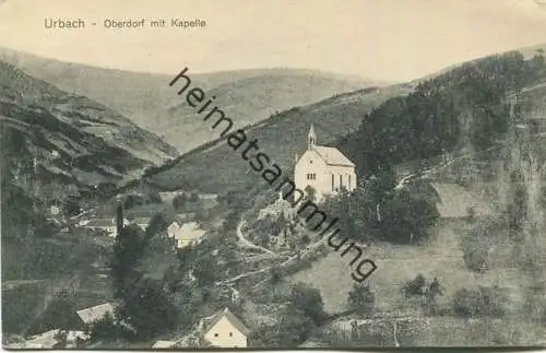 Freland - Urbach - Oberdorf - Kapelle - Feldpost - Verlag Naegert Urbach gel. 1916