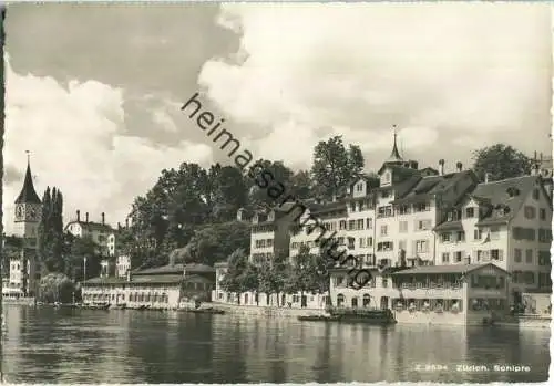 Zürich Schipfe - Foto-Ansichtskarte - Verlag Beringer & Pampalichi Zürich