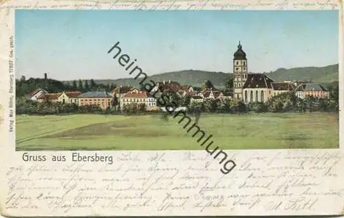 Ebersberg - Verlag Max Böhm Ebersberg - gel. 1903