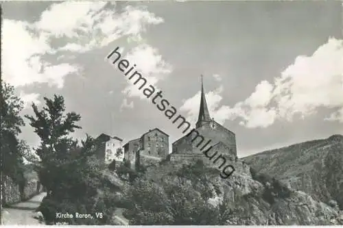 Kirche Raron - Foto-Ansichtskarte - Verlag Photoglob-Wehrli AG Zürich