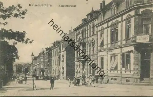 Kaiserslautern - Kaiserstrasse - Hotel Kaiserhof gel. 1910