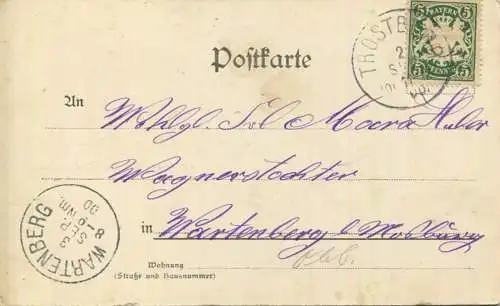 Altenmarkt an der Alz - Verlag Carl Stallechner Trostberg gel. 1900