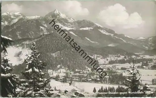 Hammer-Stauden gegen Wendelstein - Verlag Lotte Susemihl Neuhaus