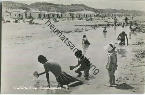 Texel - De Koog - Strandvermaak - Foto-AK