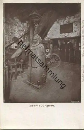 Nürnberg - Eiserne Jungfrau -Verlag E. Nüster Nürnberg