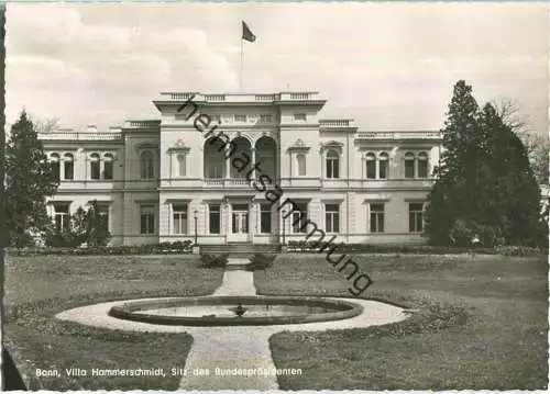 Bonn - Villa Hammerschmidt - Sitz des Bundespräsidenten - Verlag Ewald J. Wagenhut Porz-Wahn-Heide