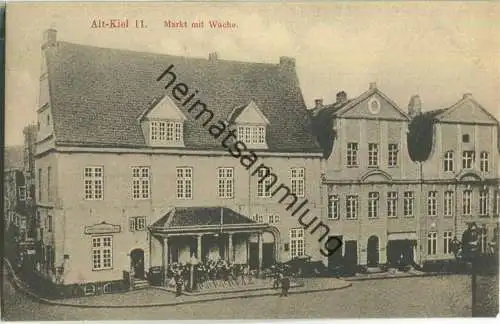 Alt-Kiel - Markt und Wache - Verlag H. Wegener Kiel