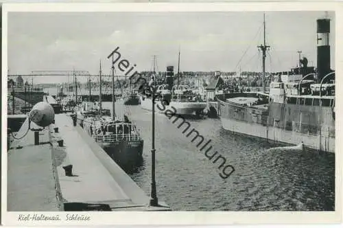 Kiel-Holtenau - Schleuse - Verlag Johs. Bauer Bordesholm