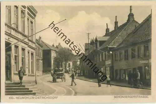 Kiel-Neumühlen-Dietrichsdorf - Schönbergerstrasse - Verlag Hermann Edlefsen Kiel