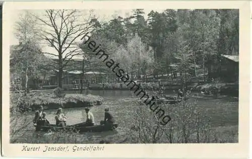 Jonsdorf - Gondelfahrt - Verlag H. Sander Berlin