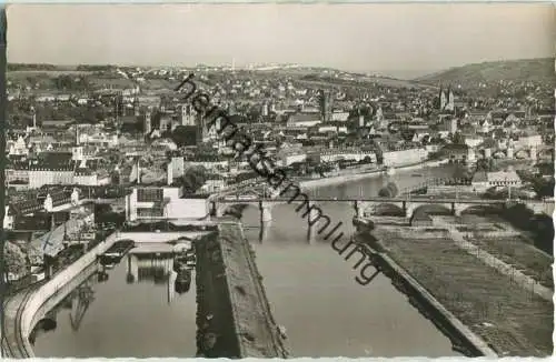 Würzburg - Foto-Ansichtskarte - Verlag Gebr. Metz Tübingen