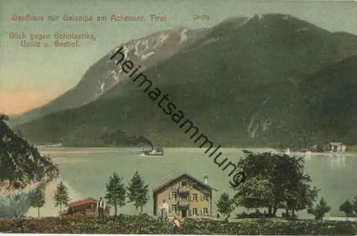 Gasthaus zur Gaisaple am Achensee - Verlag Rob. Harth Achensee